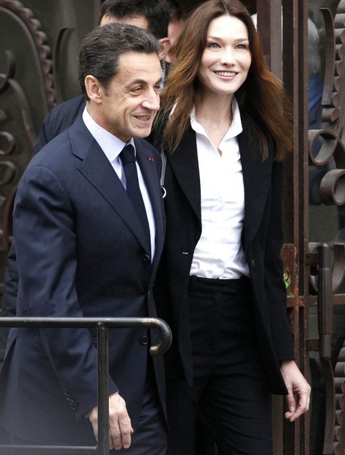 Nicolas Sarkozy et Carla Bruni