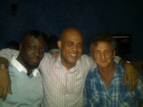 Wyclef Jean et Sean Penn de nouveau amis!