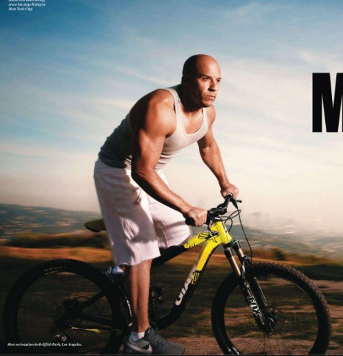 Photoshoot: Vin Diesel pour le Men's Fitness