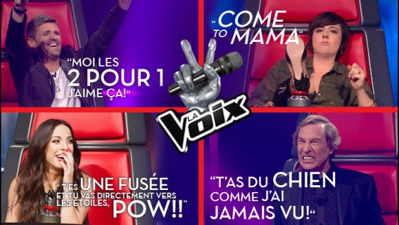 Rediffusion de la première de La Voix