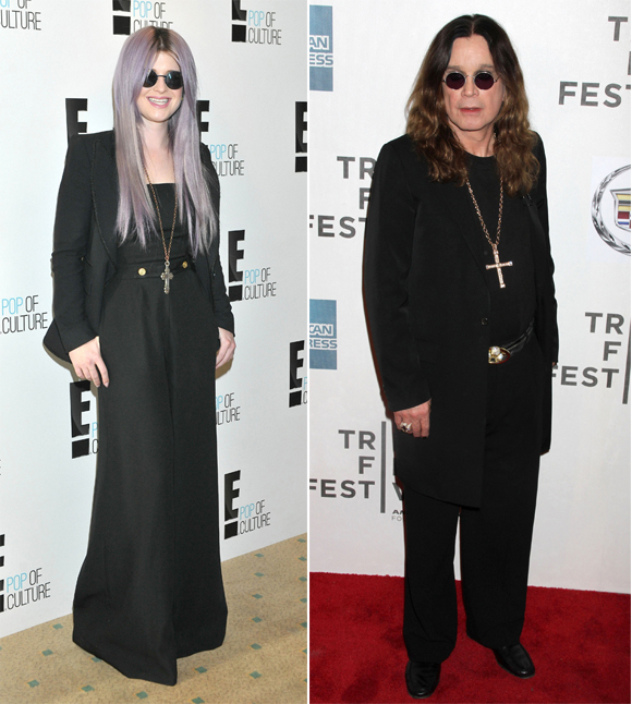 Kelly Osbourne et Ozzy Osbourne