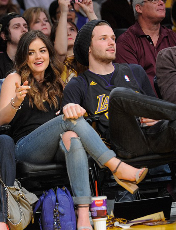 Lucy Hale couple