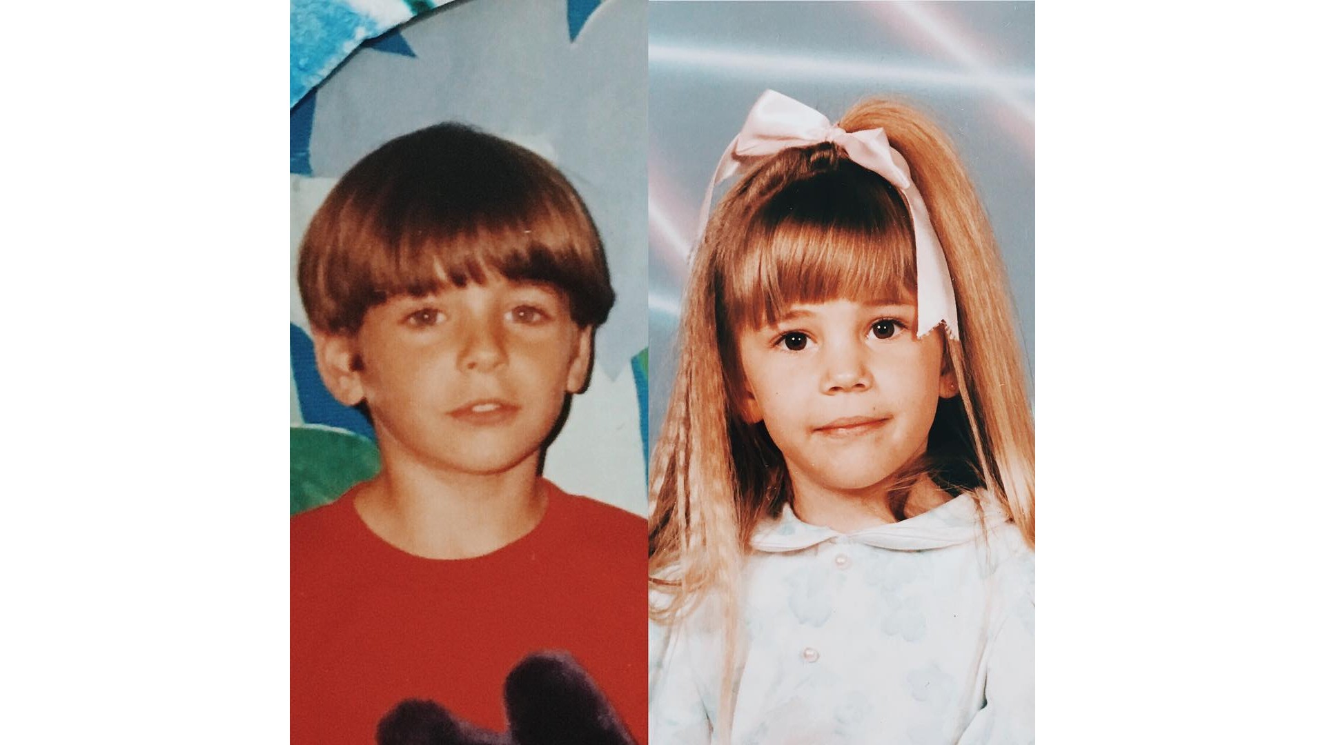 Alex et Vanessa enfants