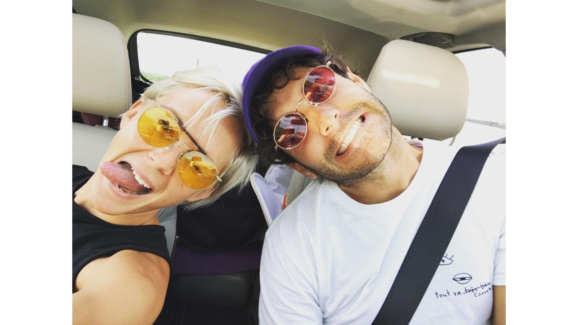 Alex Nevsky et Vanessa Pilon heureux d'Ãªtre amoureux