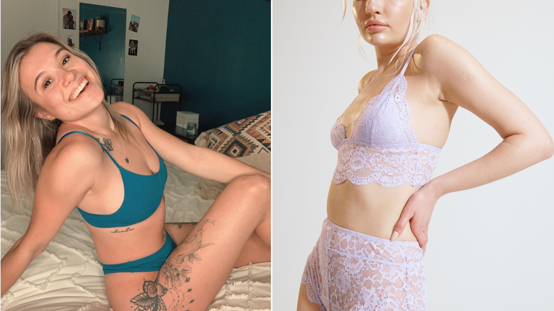 De la lingerie Blush