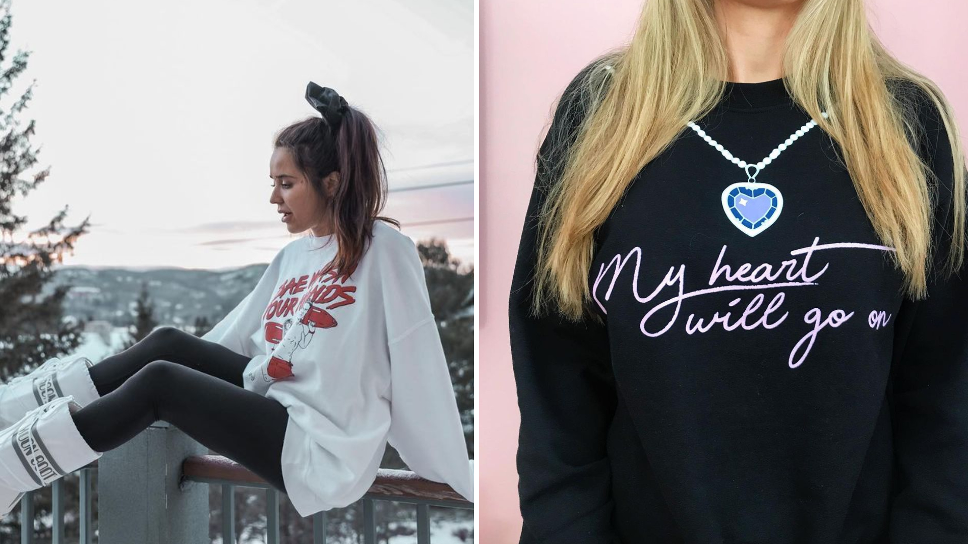 Un chandail de Tamélo spécial Saint-Valentin
