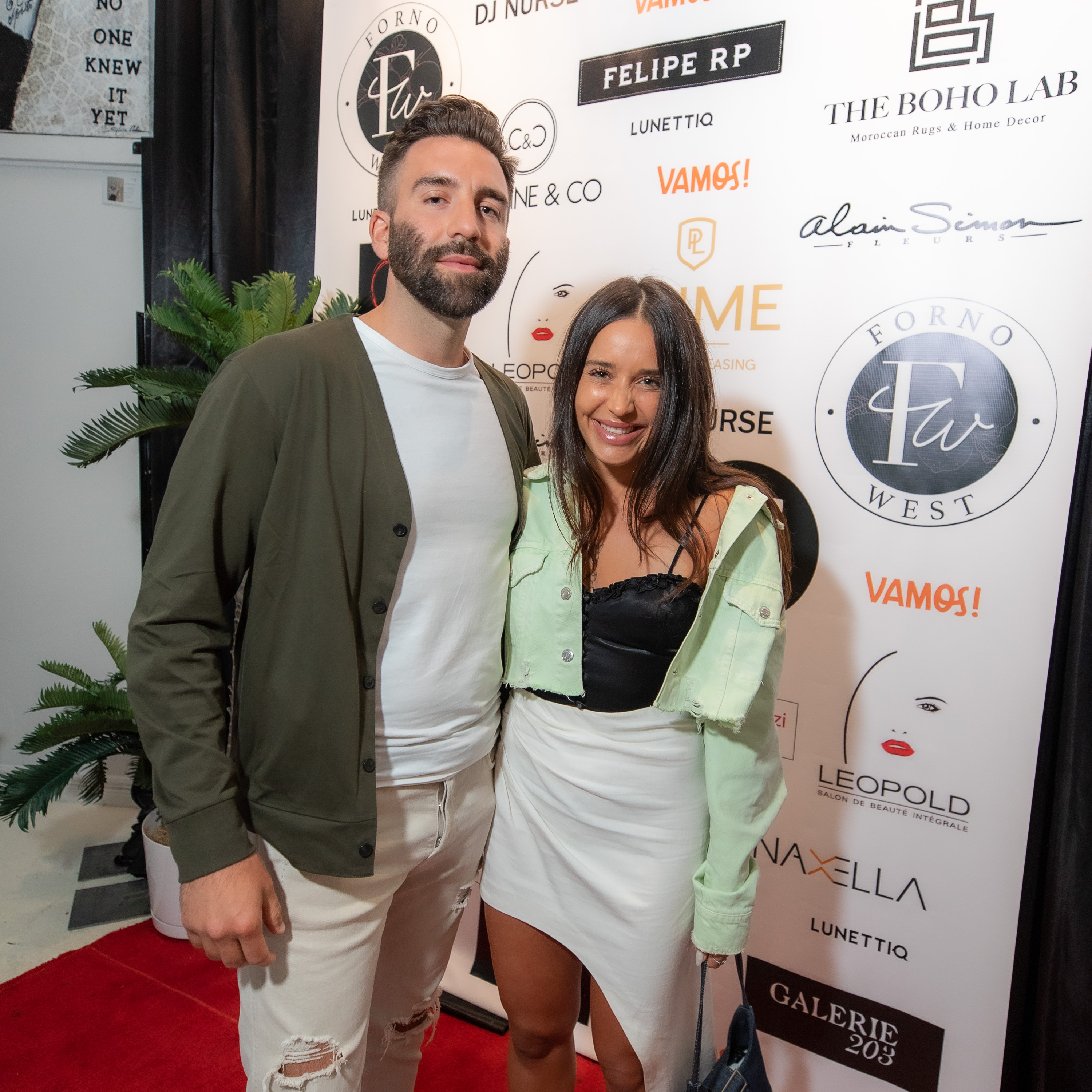 Kevin Mayer et Alexandra Cosentino