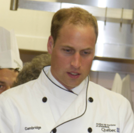 Le prince William dans une compétition de soufflé avec Jean Charest