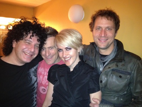 Spotted: Kevin Parent et Geneviève Borne au show de Too Many Cooks!