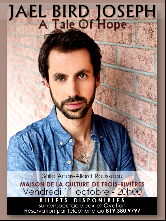 Jael Bird Joseph de La Voix offre A Tale Of Hope, son premier spectacle