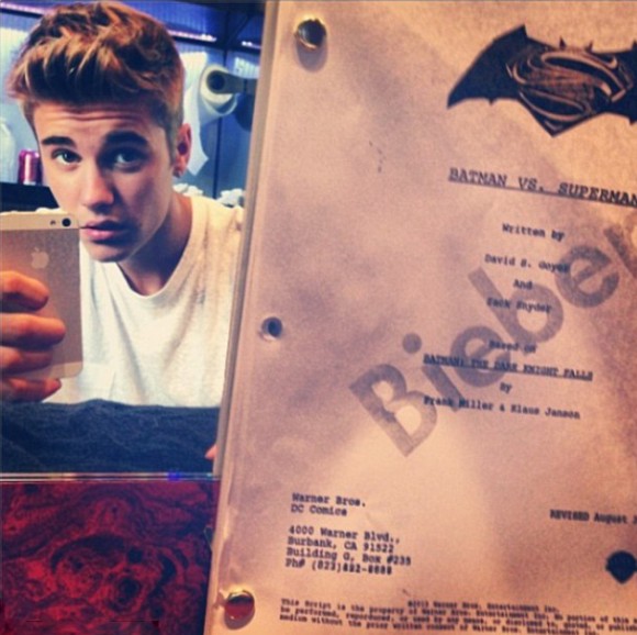 Justin Bieber jouera-t-il Robin dans Man of Steel 2