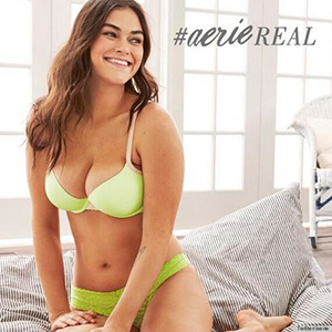 Des mannequins non retouchés par Photoshop chez Aerie