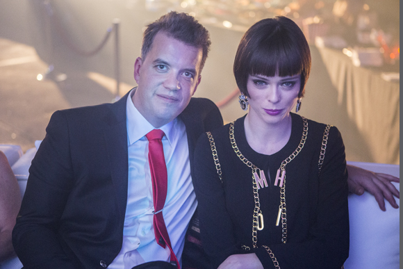 Coco Rocha à la soirée VIP Trash Party de Montréal