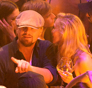 Leonardo DiCaprio et Justin Bieber à l'after-party du Festival de Cannes