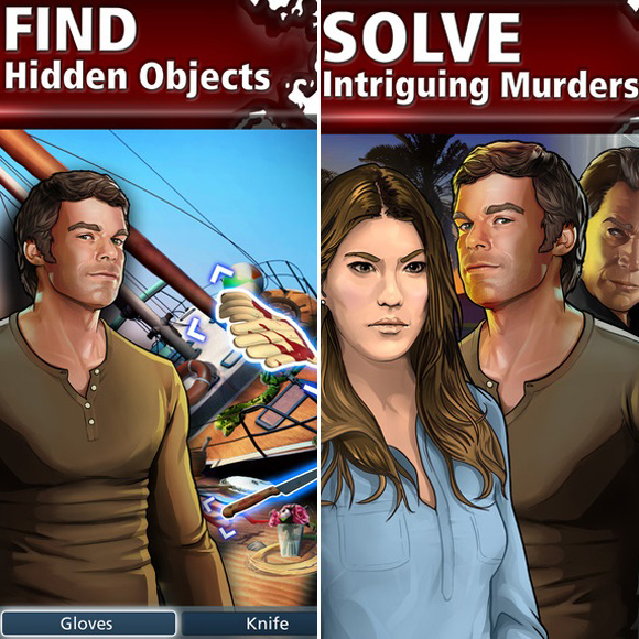 Le jeux d'objets cachés pour mobile Dexter: Hidden Darkness est disponible