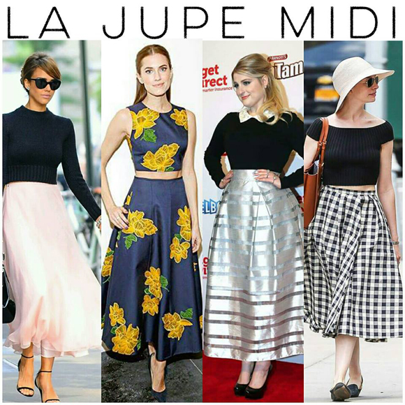 Style de star &#8211; Dix raisons de porter la jupe midi