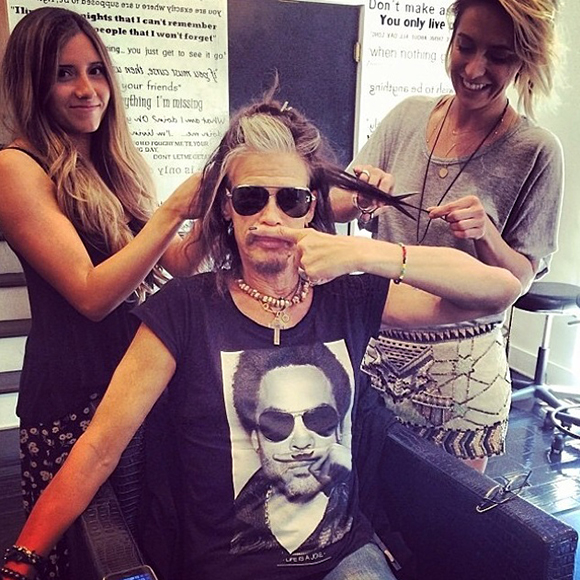 Steven Tyler aurait aimé voir le « lenny » de Lenny Kravitz en privé