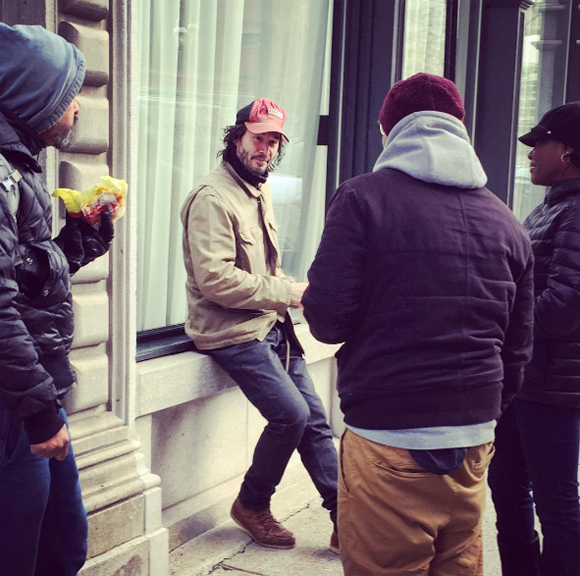 SPOTTED: Keanu Reeves est à Montréal