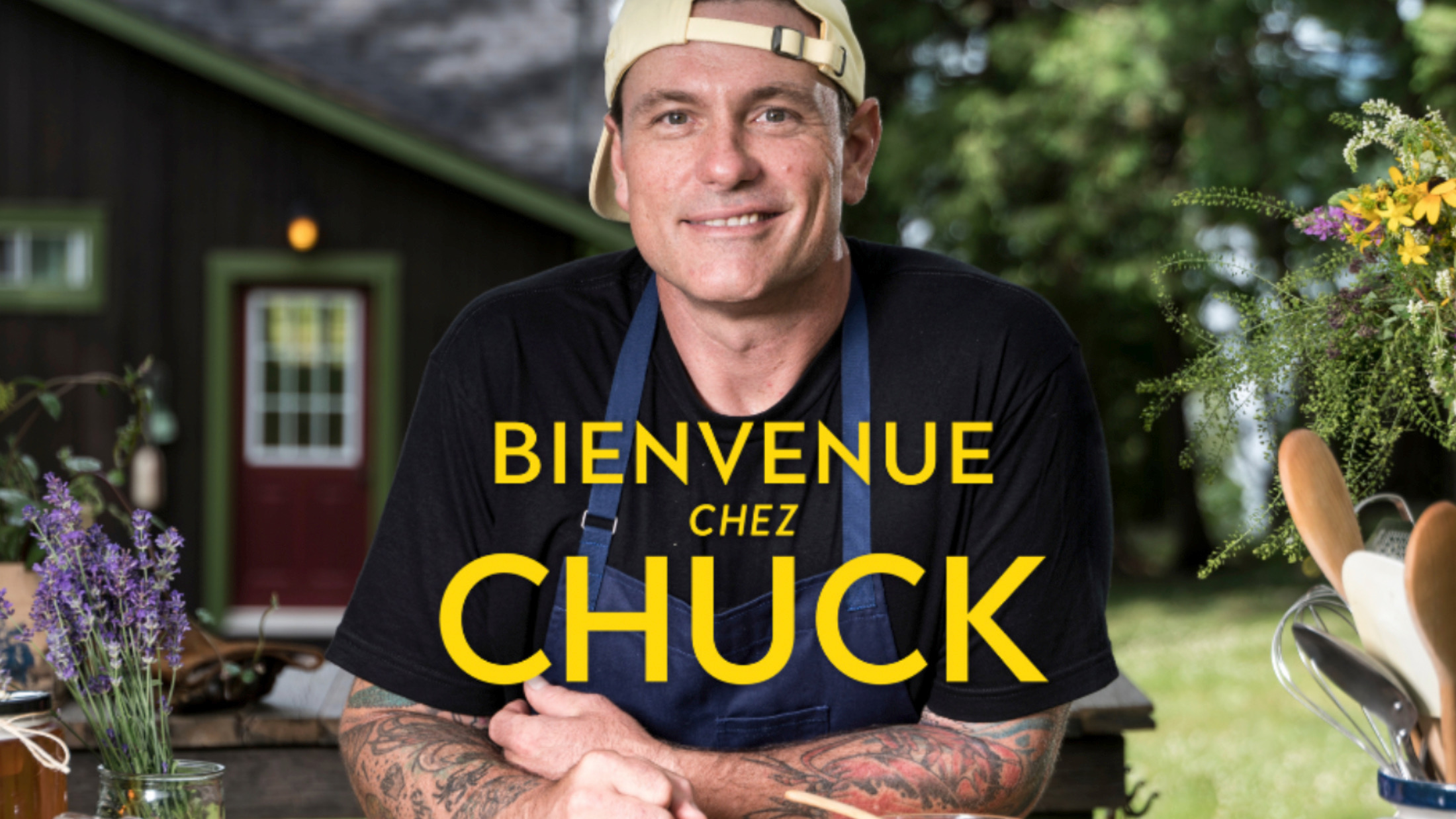 Le chef Chuck Hughes vous invite à son chalet dans le cadre d'une nouvelle série télé!