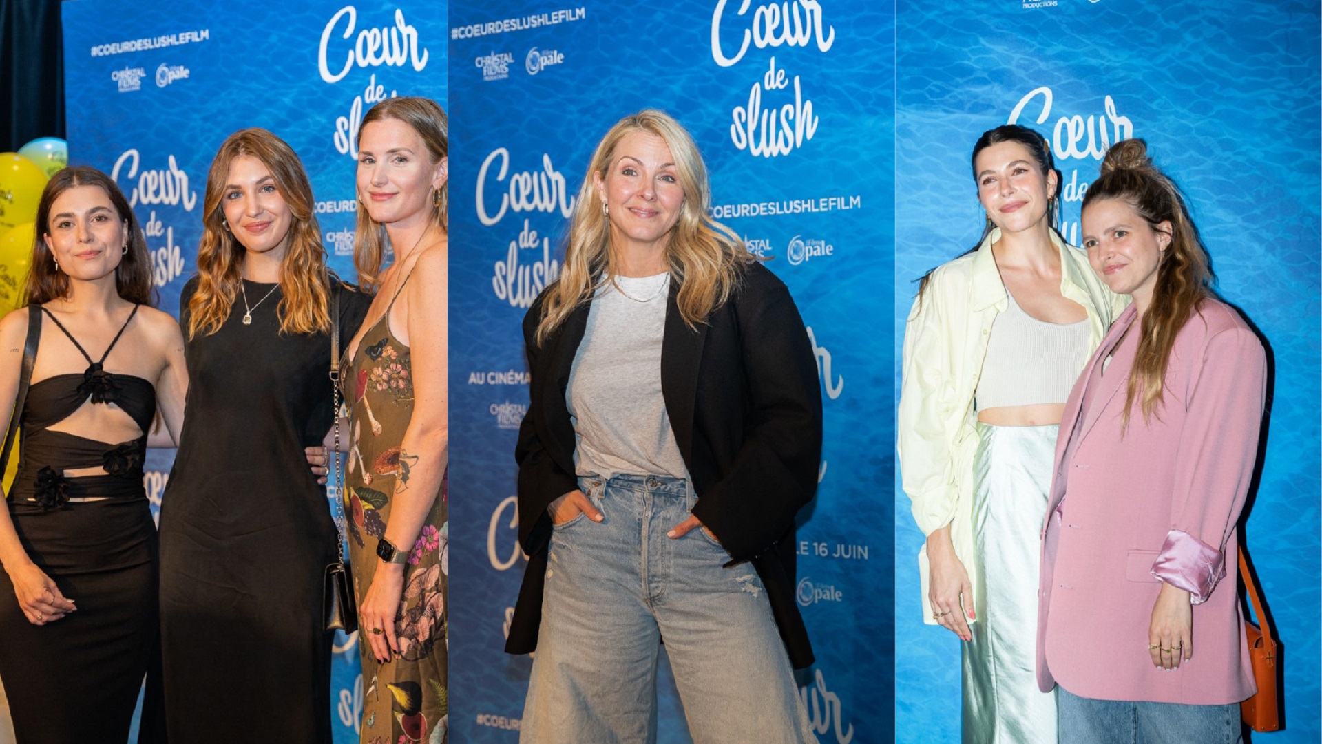 VÃ©ronique Cloutier, Sarah-Jeanne Labrosse, Sophie NÃ©lisse et les stars de  CÅ“ur de slush brillaient Ã la premiÃ¨re du film - Hollywoodpq.com