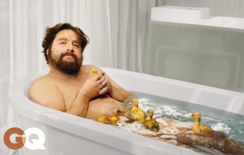 HOT or NOT: Zach Galifianakis pour GQ