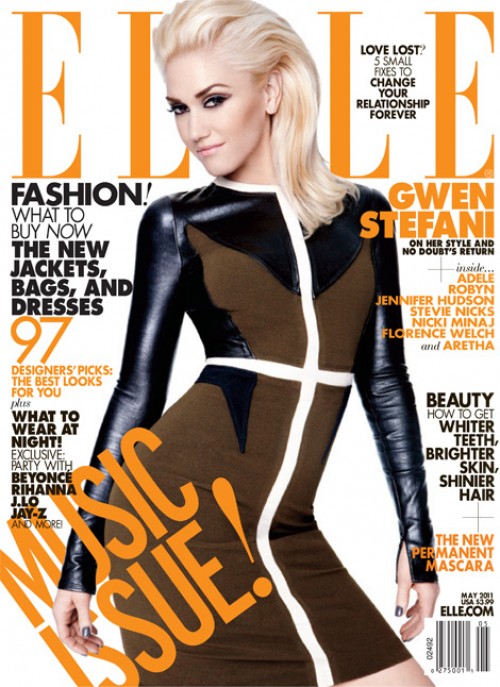HOT or NOT: Gwen Stefani sur le cover du Elle Magazine?