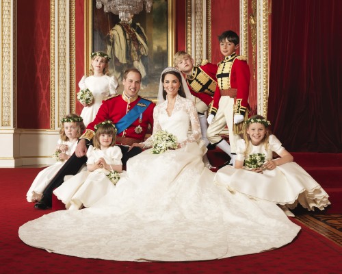 Les photos officielles du mariage du prince William et de Kate Middleton