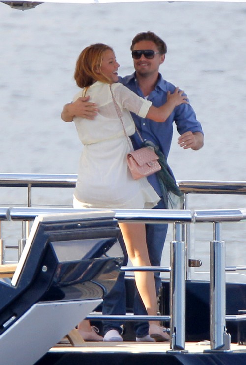 Leonardo DiCaprio et Blake Lively en Italie