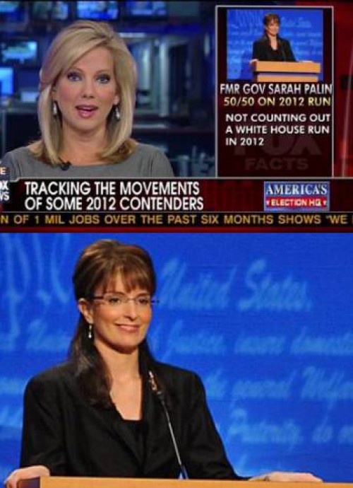 FAIL: FOX montre Tina Fey aux nouvelles en parlant de Sarah Palin!