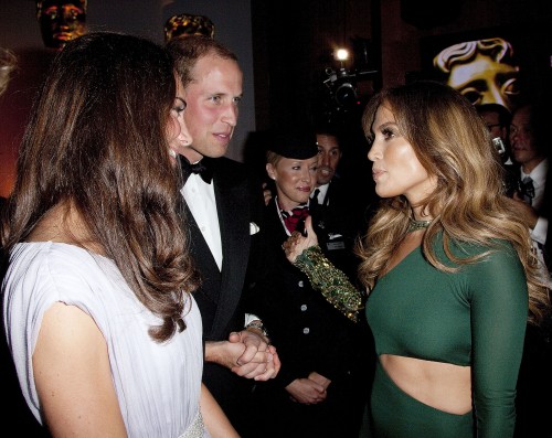 Kate et William rencontrent Jennifer Lopez, Reese Witherspoon, Nicole Kidman...