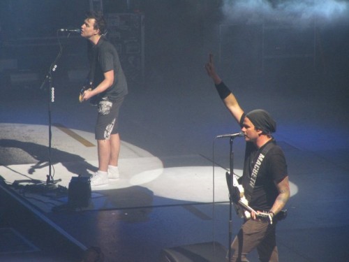 Blink 182 au Centre Bell hier