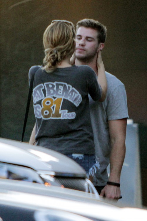 Miley Cyrus et Liam Hemsworth