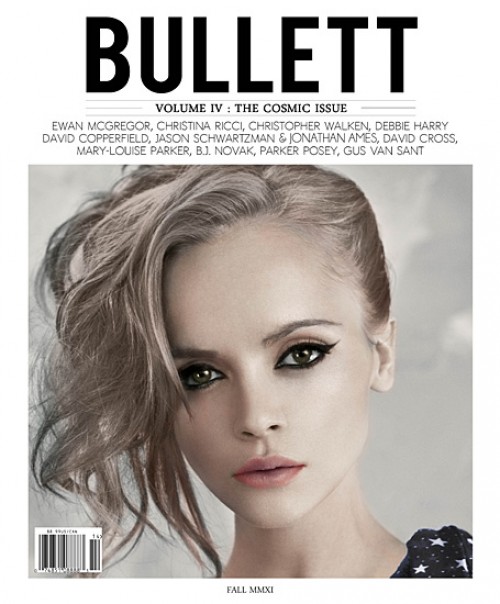 Christina Ricci, tout à fait sublime dans le Bullett magazine