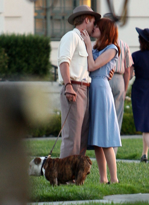 Emma Stone et Ryan Gosling s'embrassent...pour The Gangster Squad