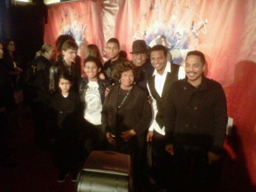 Le tapis rouge de «Michael Jackson, The Immortal Tour» au Centre Bell