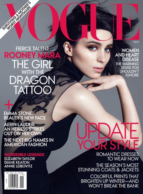 HOT or NOT: Rooney Mara sur le cover du Vogue?