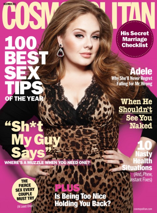 HOT or NOT: Adele la tigresse sur le cover du Cosmopolitan?