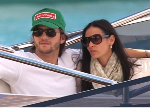 Demi Moore et Ashton Kutcher en weekend amoureux à la résidence de Bruce Willis