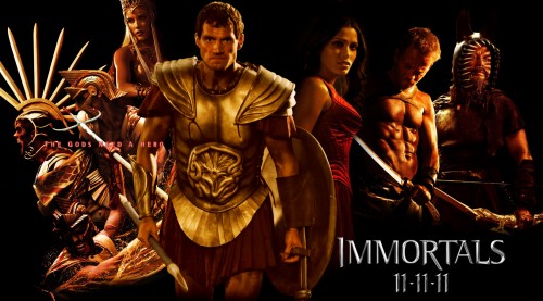 CONCOURS: gagnez UN laissez-passer DOUBLE pour le film IMMORTALS