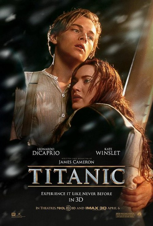 Nouvelle version de Titanic en 3D, en salle le 6 avril 2012