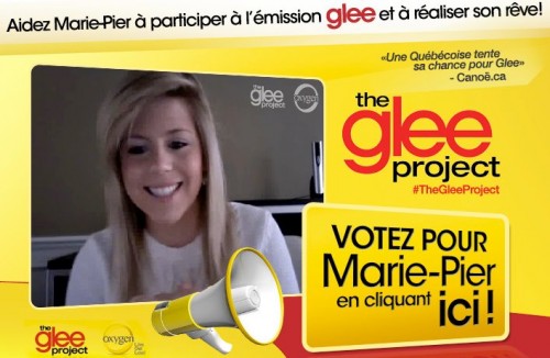 Marie-Pier Perreault n'a pas été retenue pour The Glee Project!