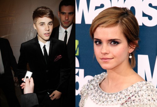 Les coupes de Justin Bieber et d'Emma Watson, les plus populaires de 2011