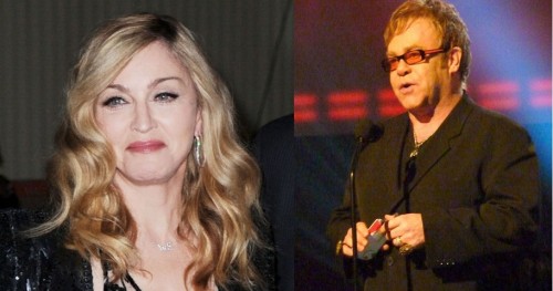 Le chum d'Elton John détruit Madonna sur Facebook