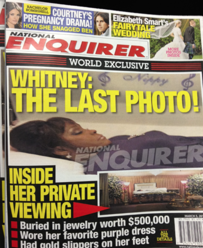 Whitney Houston La Photo De Son Cercueil Ouvert Fait Scandale