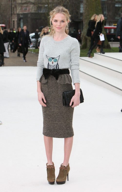 Kate Bosworth au London Fashion Week Burberry show - HOT or NOT