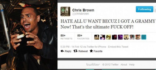 Chris Brown répond à ses détracteurs sur Twitter