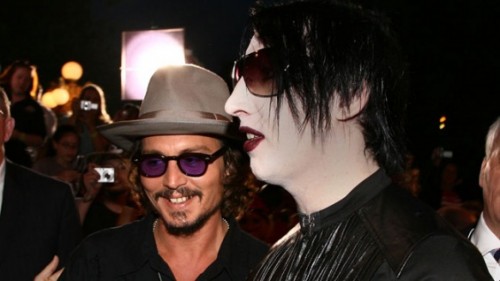 Johnny Depp et Marylin Manson collaborent