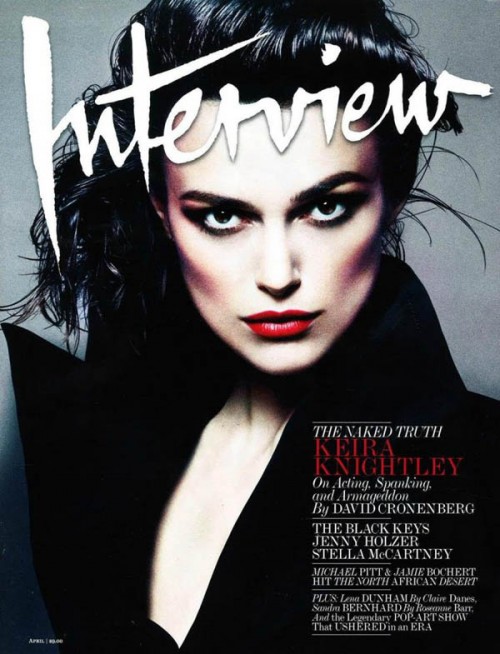 Keira Knightley pour Interview - HOT or NOT