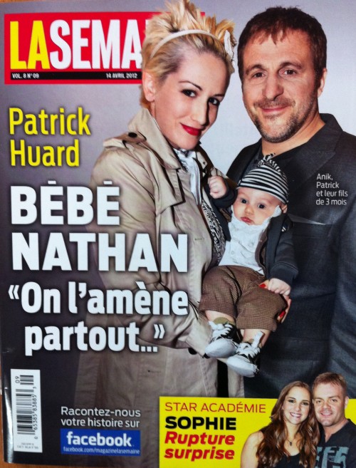 Patrick Huard et Anik Jean - Leur première sortie médiatique avec bébé Nathan