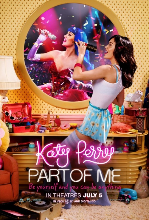 Katy Perry dévoile l'affiche de son film Part of Me